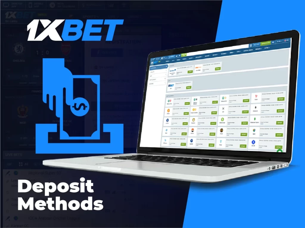 Deposit Methods 1xBet