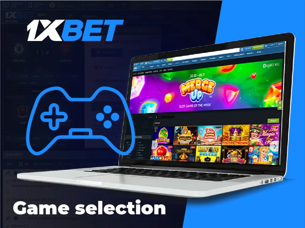 Selection of the game