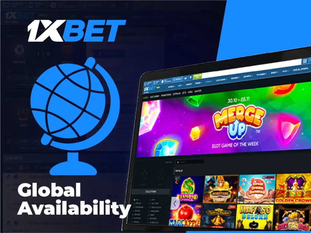 Global Availability of 1xBet