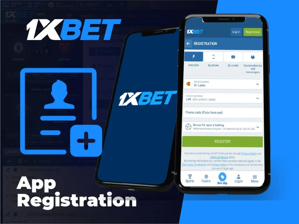 1xBet App Registration