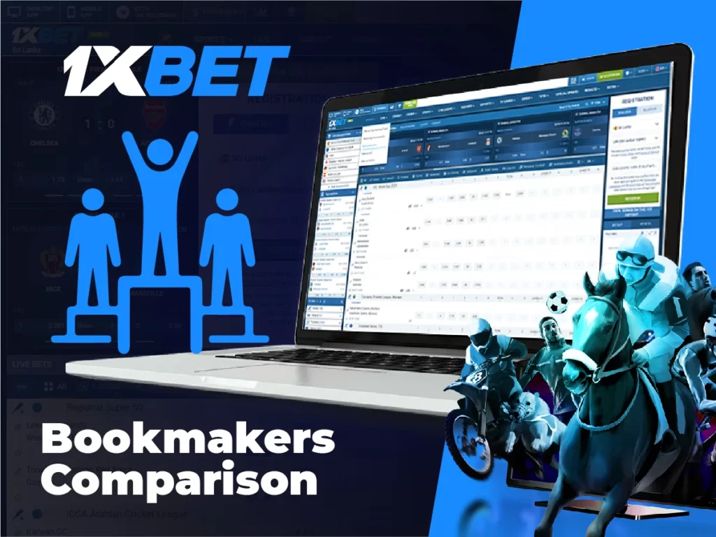 Bookmakers comparison