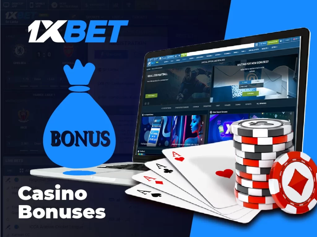 1xBet Casino bonuses