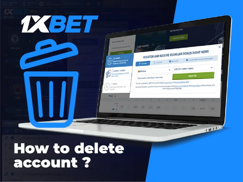 how to delete account