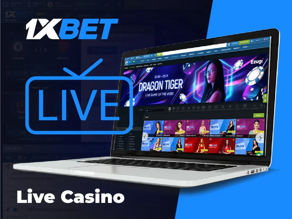 1xBet live casino