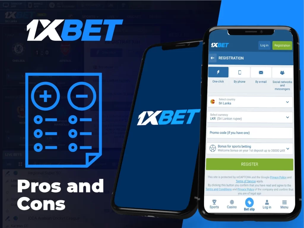 Pros and Cons of 1xBet